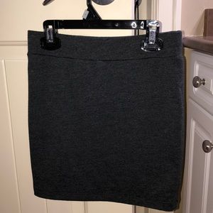 Grey miniskirt